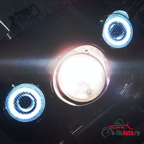Angel Eyes Led alb rece, auto-moto, 3W Angel Eyes Led alb rece, auto-moto, 3W