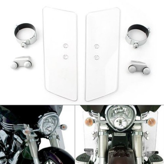 Deflectoare furca motocicleta, scut deflector, paravant Deflectoare furca motocicleta, scut deflector, paravant