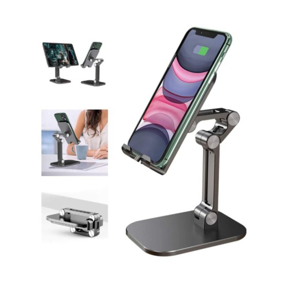 Suport telefon pliabil, portabil, reglaj multiplu, sistem anti-alunecare Suport telefon pliabil, portabil, reglaj multiplu, sistem anti-alunecare